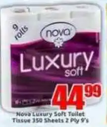 Three Star Cash and Carry Nova Luxury Soft Toilet Tissue offer