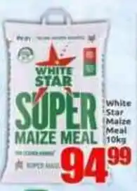 Three Star Cash and Carry White Star Super Maize Meal offer