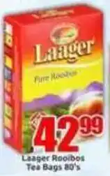 Three Star Cash and Carry Laager Rooibos Tea Bags offer