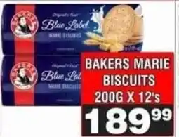 Advance Cash n Carry Bakers Marie Biscuits offer