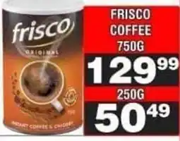 Advance Cash n Carry Frisco Coffee offer