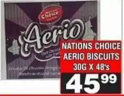 Advance Cash n Carry Nations Choice Aerio Biscuits offer
