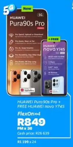 Telkom Huawei Pura90s Pro offer