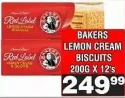Advance Cash n Carry Bakers Lemon Cream Biscuits offer
