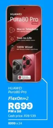 Telkom HUAWEI Pura80 Pro offer