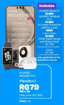 Telkom HUAWEI Mate80 Pro FlexOn>>2 offer