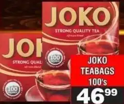 Advance Cash n Carry JOKO TEABAGS offer