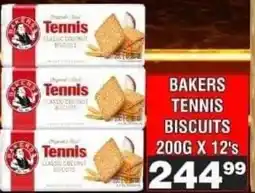 Advance Cash n Carry Bakers Tennis Biscuits offer