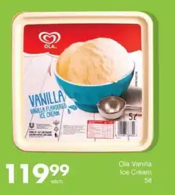 Save Ola Vanilla Ice Cream offer