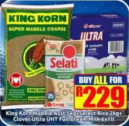 Three Star Cash and Carry King Korn Super Mabele Coarse offer