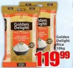 Three Star Cash and Carry Golden Delight Rice offer