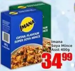 Three Star Cash and Carry Imana Soya Mince offer