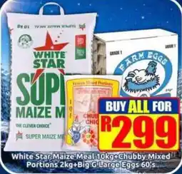 Three Star Cash and Carry White Star Super Maize Meal offer