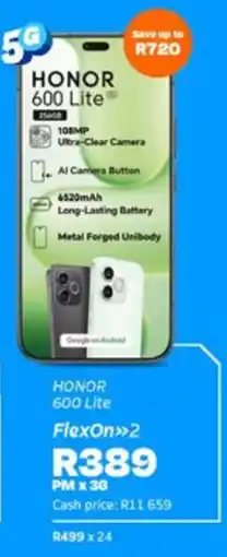 Telkom Honor 600 Lite offer