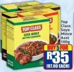 Three Star Cash and Carry Top Class Soya Mince offer