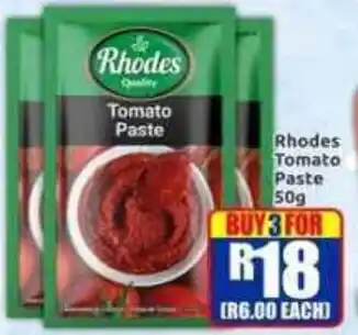 Three Star Cash and Carry Rhodes Tomato Paste offer