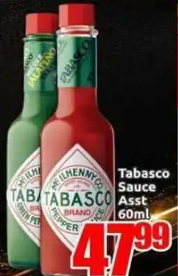 Three Star Cash and Carry Tabasco Sauce Assorted offer