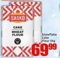 Three Star Cash and Carry Sasko Cake Wheat Flour offer