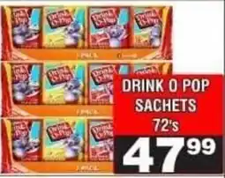 Advance Cash n Carry Drink O Pop Sachets offer