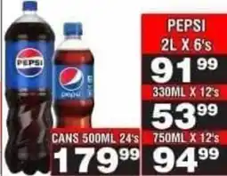 Advance Cash n Carry PEPSI offer