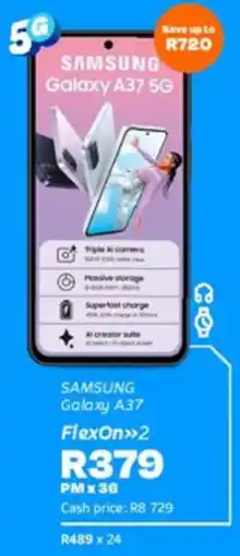 Telkom Samsung Galaxy A37 offer