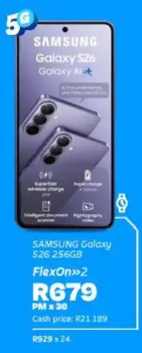 Telkom SAMSUNG Galaxy S26 256GB offer
