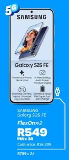 Telkom Samsung Galaxy S25 FE offer