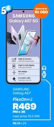 Telkom Samsung Galaxy A57 offer