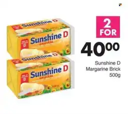 Save Sunshine D Margarine Brick offer
