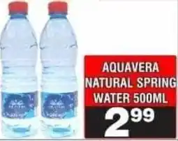 Advance Cash n Carry Aquavera Natural Spring Water offer