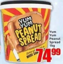 Three Star Cash and Carry Yum Yum Peanut Spread offer