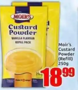 Three Star Cash and Carry Moir's Custard Powder offer