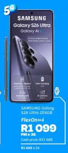 Telkom SAMSUNG Galaxy S26 Ultra 256GB offer