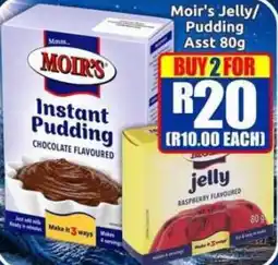 Three Star Cash and Carry Moir's Instant Pudding offer