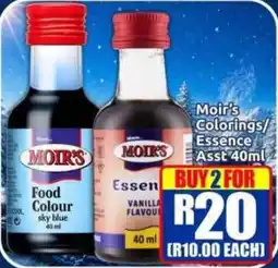 Three Star Cash and Carry Moir's Food Colour sky blue offer