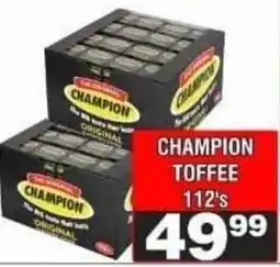 Advance Cash n Carry Champion Toffee offer
