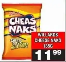 Advance Cash n Carry Willards Cheese Naks offer