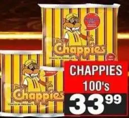 Advance Cash n Carry Chappies 100's offer
