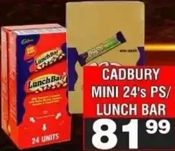 Advance Cash n Carry Cadbury Lunch Bar offer