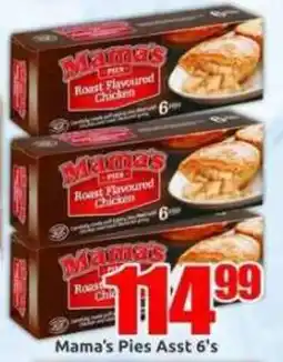 Three Star Cash and Carry Mama's Pies Roast Flavoured Chicken offer