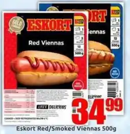 Three Star Cash and Carry Eskort Red/Viennas offer