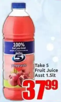 Three Star Cash and Carry Take 5 Fruit Juice offer