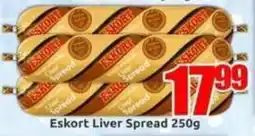 Three Star Cash and Carry Eskort Liver Spread offer