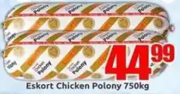 Three Star Cash and Carry Eskort Chicken Polony offer