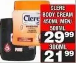Advance Cash n Carry Cleere Body Cream offer