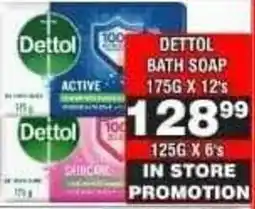 Advance Cash n Carry Dettol Bath Soap offer