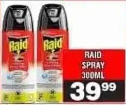 Advance Cash n Carry Raid Spray offer