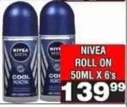 Advance Cash n Carry NIVEA MEN COOL KICK ROLL ON offer