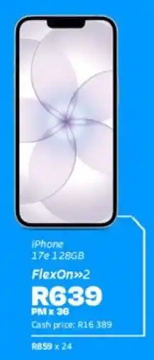 Telkom iPhone 17e 128GB offer
