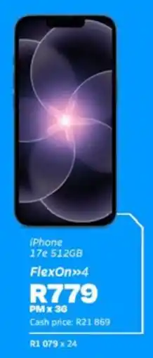 Telkom iPhone 17e 512GB offer